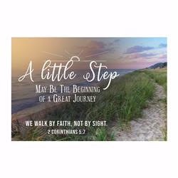 Picture of CB Gift 148958 A Little Step May Be the Beginning Pass it on Cards - 3 x 2 in. - Pack of 25