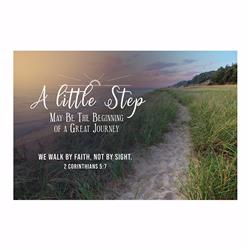 Picture of CB Gift 149022 A Little Step Small Poster - 13.5 x 9 in.Pack of 3