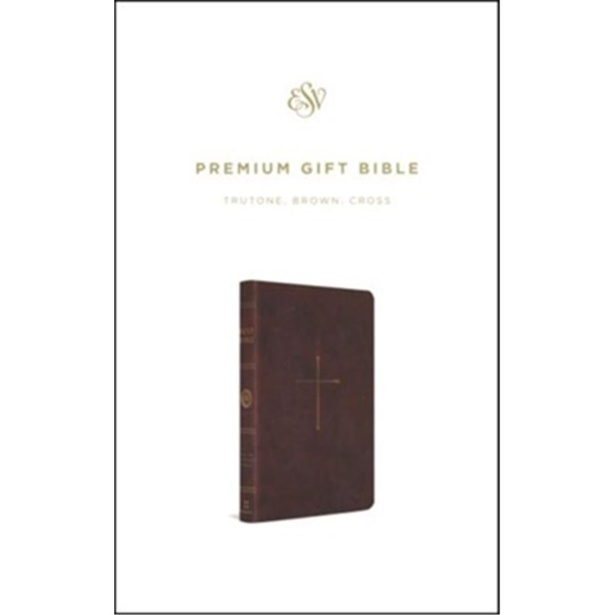 140178 ESV Premium Gift Bible - Charcoal Crown Design Trutone - May 2020 -  Crossway Books
