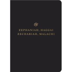 ESV Scripture Journal Zephaniah Haggai Zechariah & Malachi - Black Soft