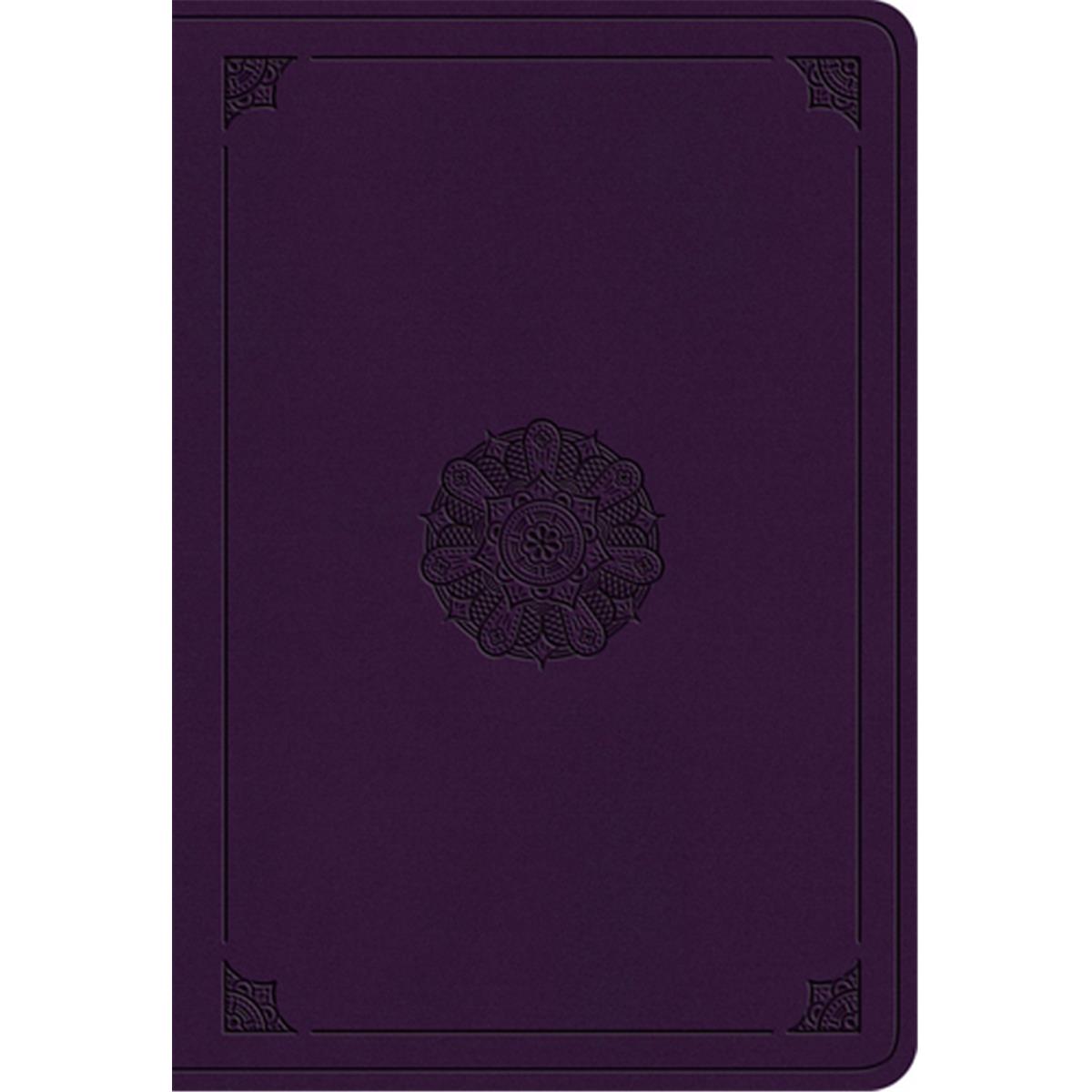 ESV Student Study Bible - Lavender Emblem Design Trutone
