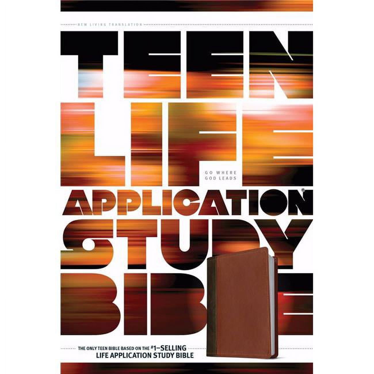 146610 NLT Teen Life Application Study Bible, Brown Leather Like
