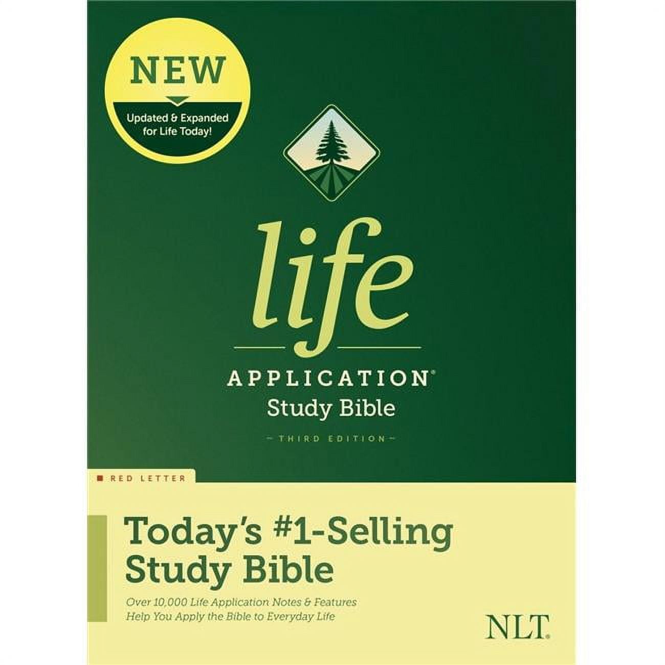 NLT Life Application Study Bible - Third Edition, Red Letter Hardcover