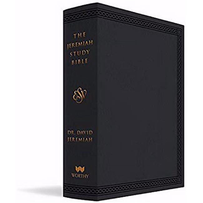 147845 ESV the Jeremiah Study Bible, Black Leatherluxe - Nov