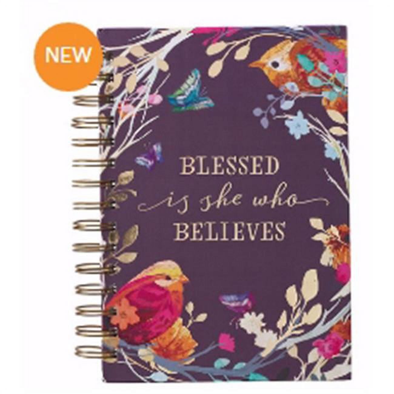 Blessed is She Wirebound Journal - Large - Oct