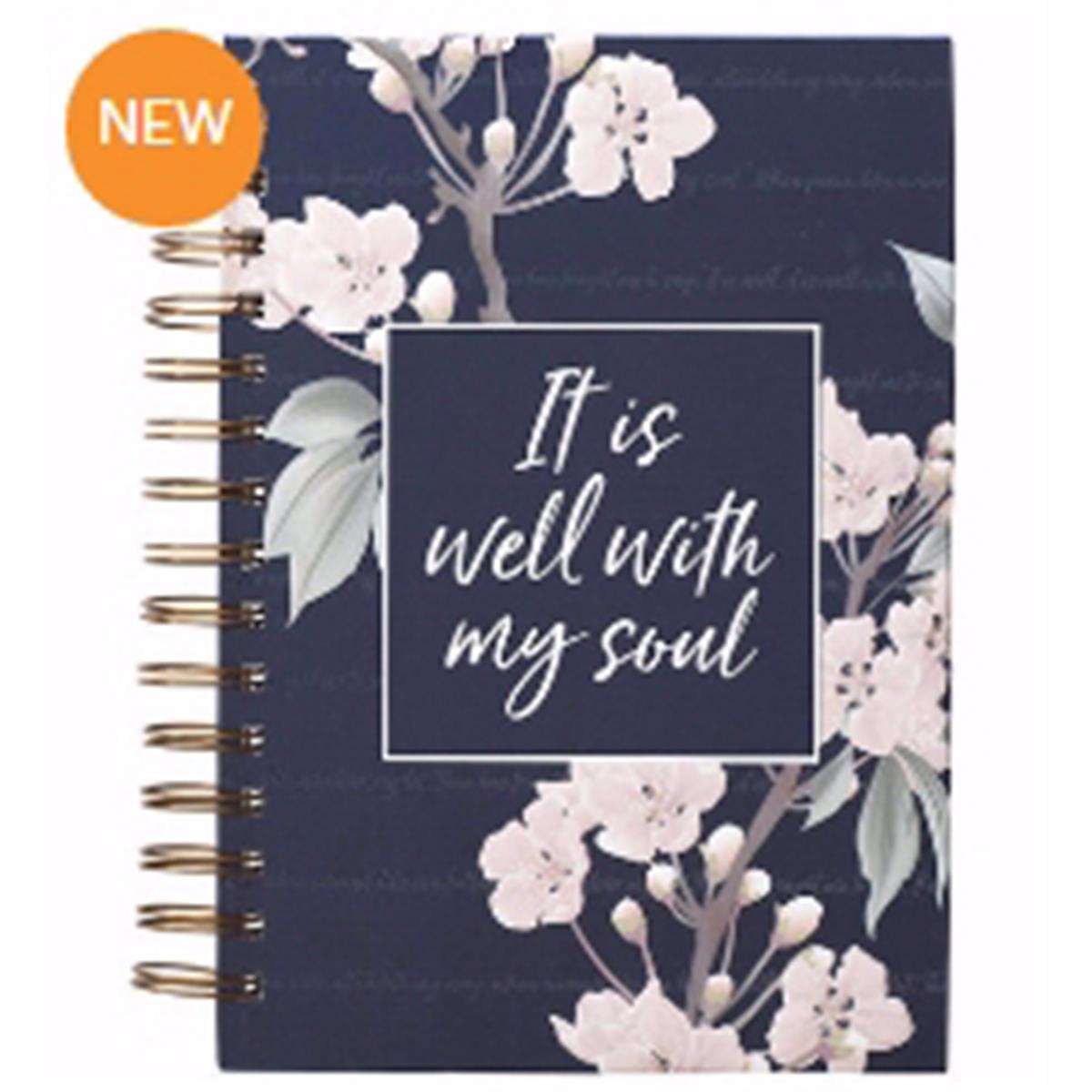 It is Well Wirebound Journal - Large - Oct