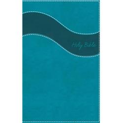 NIV Premium Gift Bible Leathersoft Indexed - Comfort Print, Turquoise