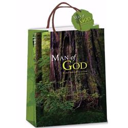 Picture of Christ to All 159542 Man of God Gift Bag - 7 x 9 x 4 in. - Colossians 2-6-7 KJV - Dec