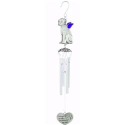 134593 Dog No Longer by My Side Wind Chime - 17.5 in.