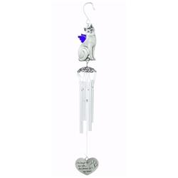 134592 Cat No Longer by My Side Wind Chime - 17.5 in.