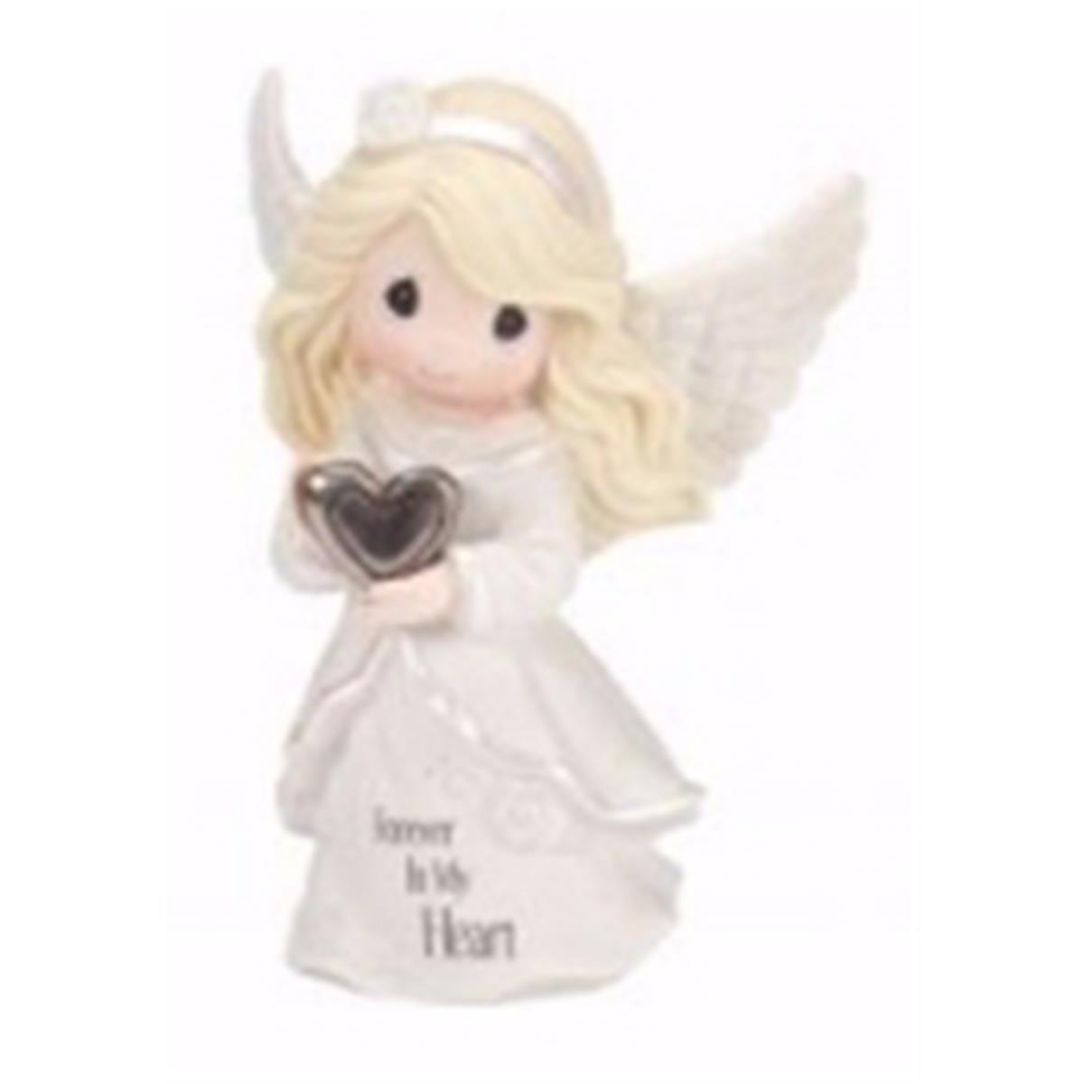 Picture of Precious Moments 135615 Forever in My Heart Angel Figurine - 5 in.