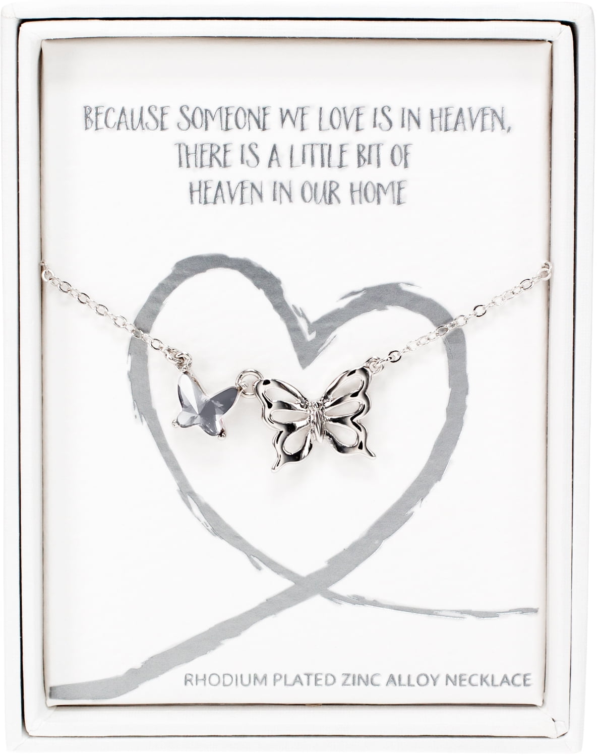 Heaven Memorial Necklace - 16 in. & 18 in.