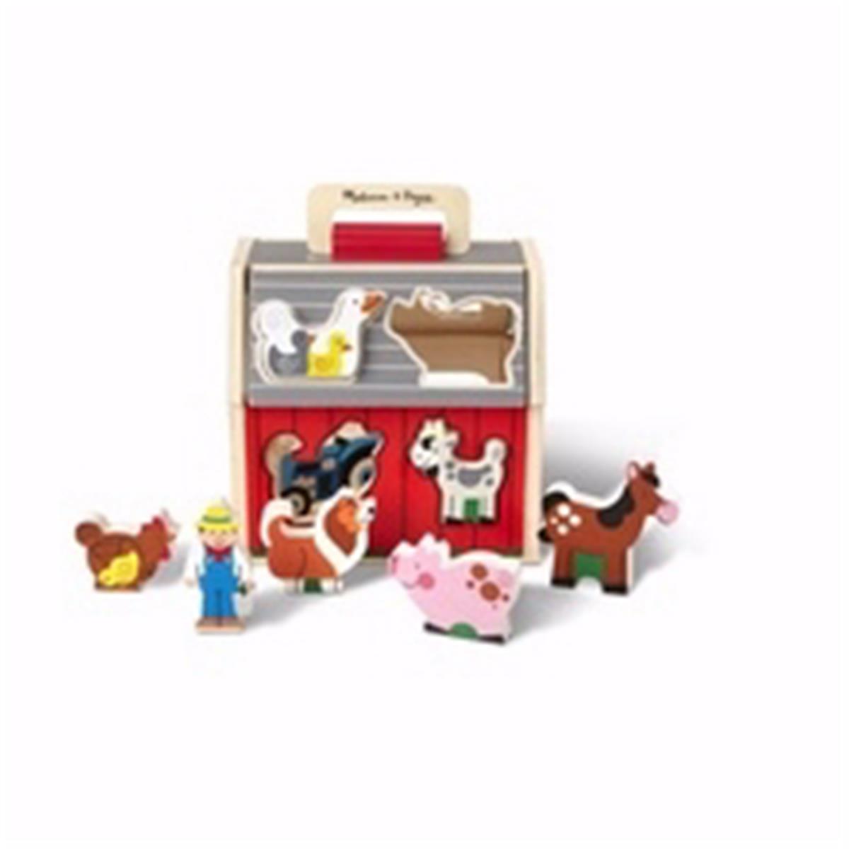 Take-Along-Sorting Barn Toy - Age 3 Plus -  Melissa & Doug, ME20120