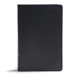 Picture of B & H Publishing 136443 KJV Giant Print Reference Bible&#44; Black Leather Touch Indexed