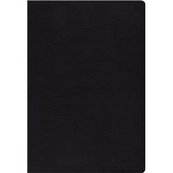 Picture of B & H Publishing 136463 KJV Super Giant Print Reference Bible&#44; Black Genuine Leather - May 2020