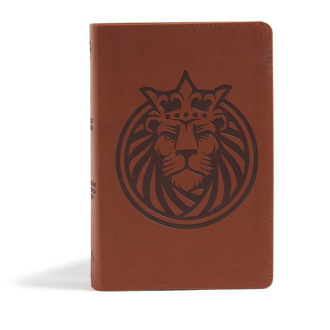 Picture of B & H Publishing 137394 CSB Kids Bible&#44; Brown Lion Leather Touch