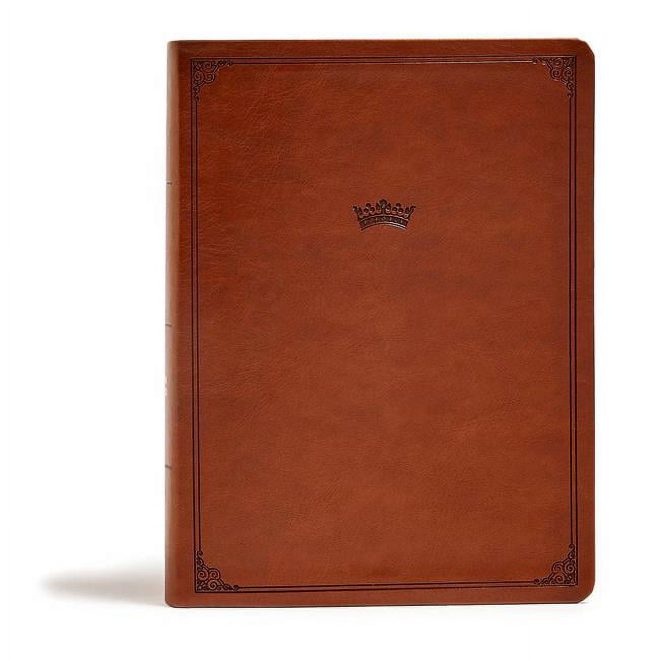 Picture of B & H Publishing 137413 CSB Tony Evans Study Bible&#44; British Tan Leather Touch