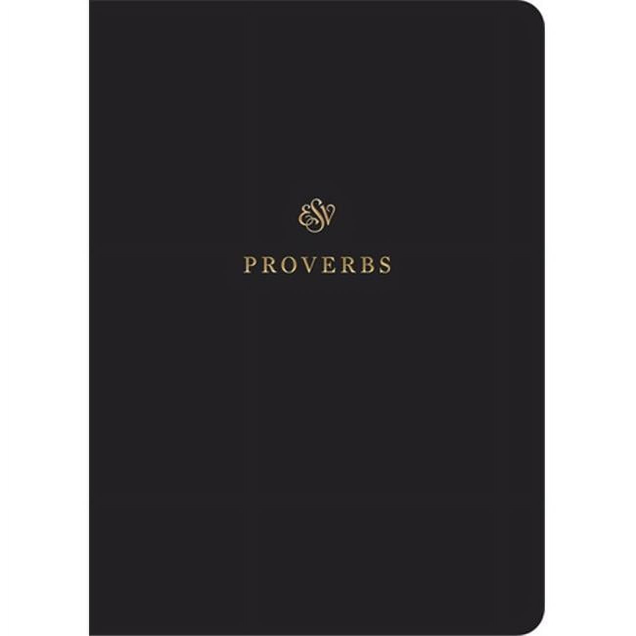ESV Scripture Journal Proverbs, Black Softcover