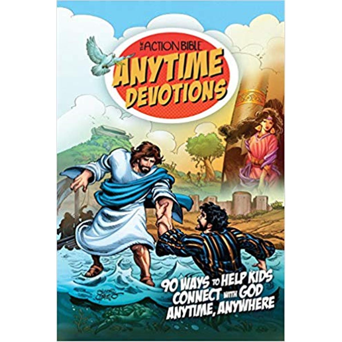 139829 The Action Bible Anytime Devotions - Feb 2020 -  David C Cook