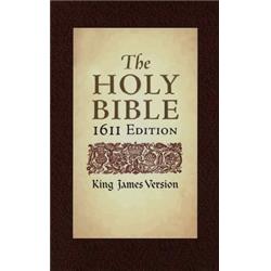145945 KJV 1611 Edition Bible Hardcover -  Hendrickson Publishers