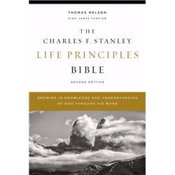 165001 KJV Charles F. Stanley Life Principles Bible - 2nd Edition - Comfort Print Hardcover -  Nelson Bibles