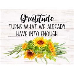 135542 Pallet Art-Gratitude - 9 x 12 in.