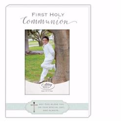 CA Gift 166160 First Holy Communion-Teal Accented Frame - Holds 4 x 6 in. Photo