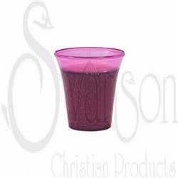 Communion-Cup-Disposable, Grape Color - 1.38 in. - Pack of 1000