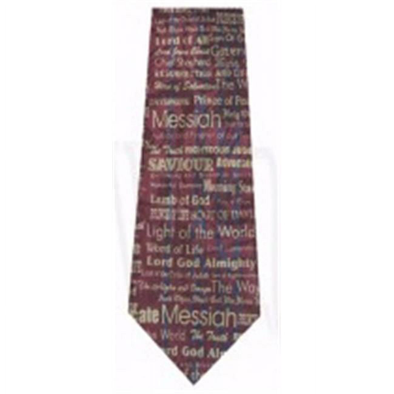 I Am Polyester Tie, Burgundy