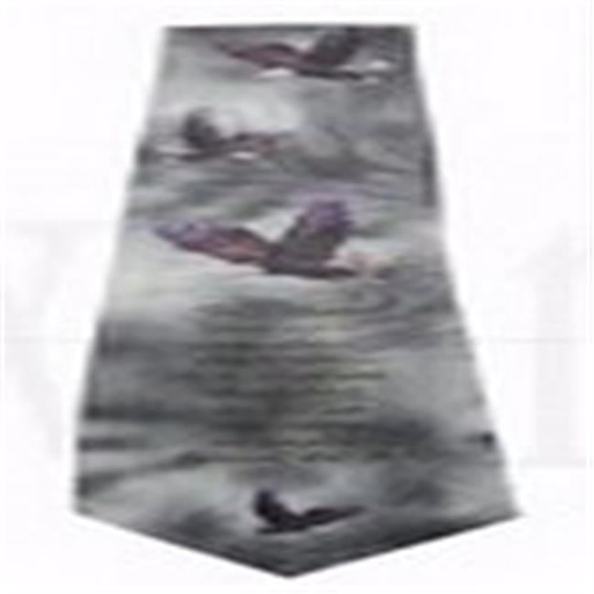 Isaiah 40-31 Eagles Polyester Tie, Gray