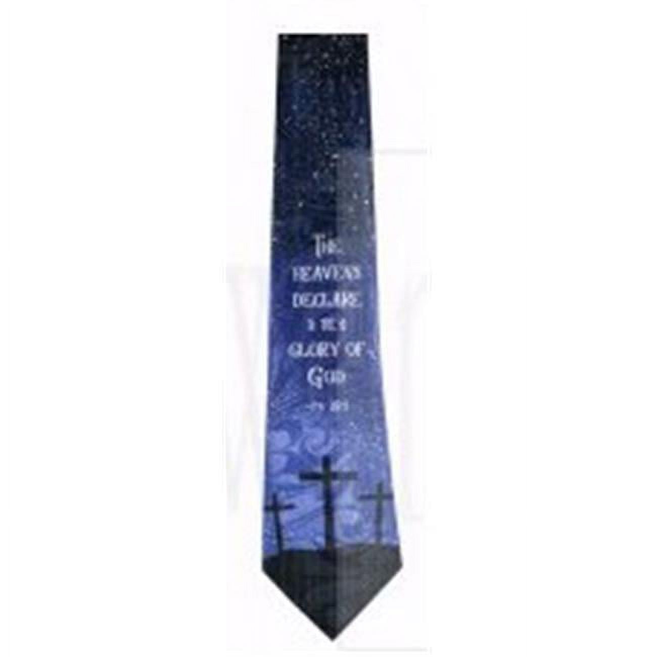 Heavens Declare the Glory of God Polyester Tie