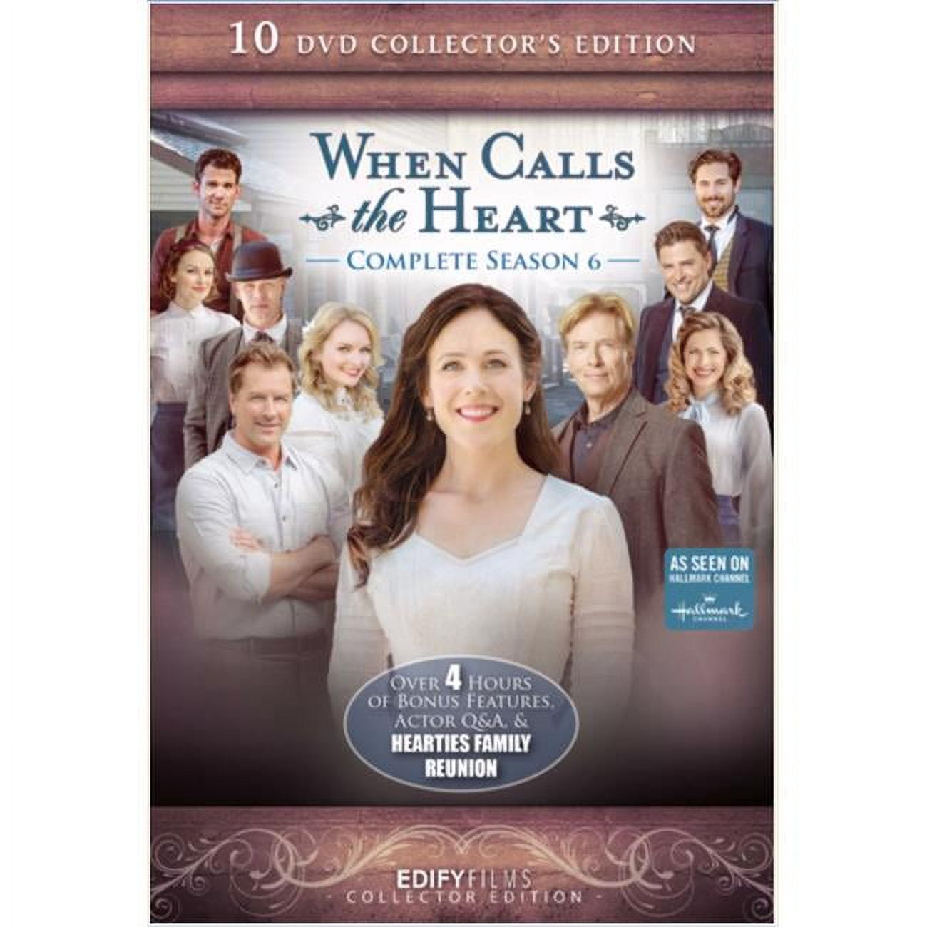 Edify Films  DVD-When Calls the Heart Complete Season 6 Collectors Edition - 10 DVD -  Rockin Doggie, ED20828