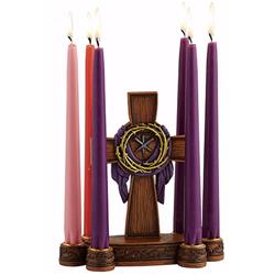 Lenten Candle Holder - 8.25 in.