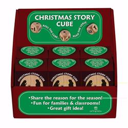 Picture of CB Gift 143045 Christmas Story Prayer Cubes with Display &amp; Gift Boxes 