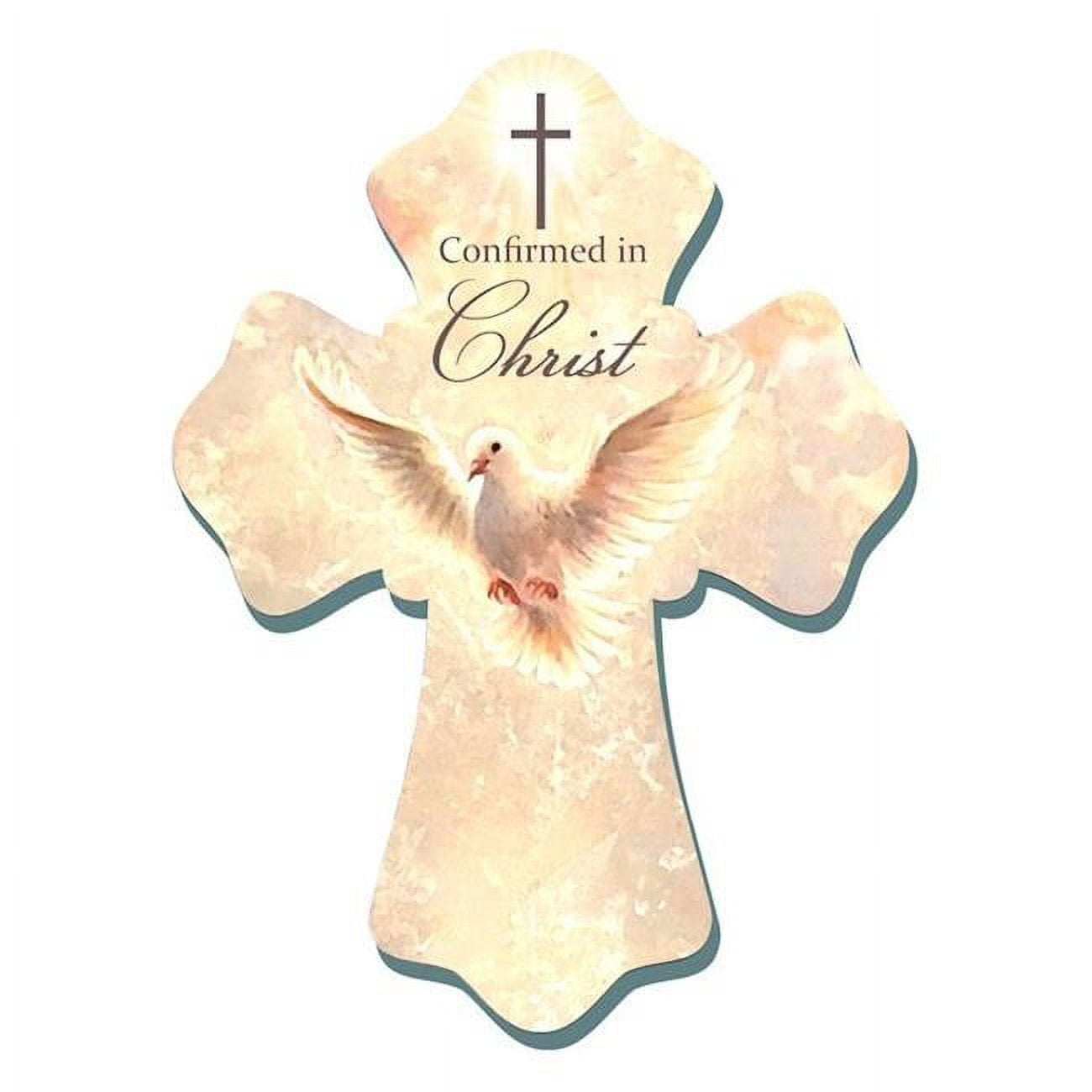 Glow Decor 261384 6 x 8 in. Dove & Confirmed In Christ Wall Cross