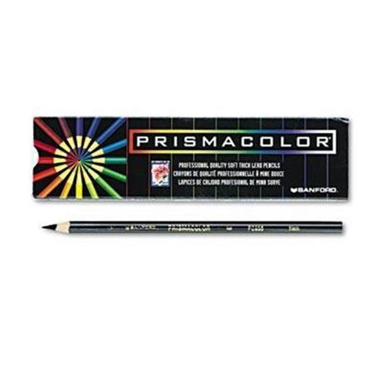 Picture of CA Gift 26142X Premier Colored Pencil Lead & Barrel Dozen&#44; Black - Pack of 2