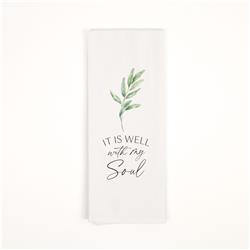 Picture of P. Graham Dunn 270943 16 x 28 in. It is Well with My Soul Tea Towel