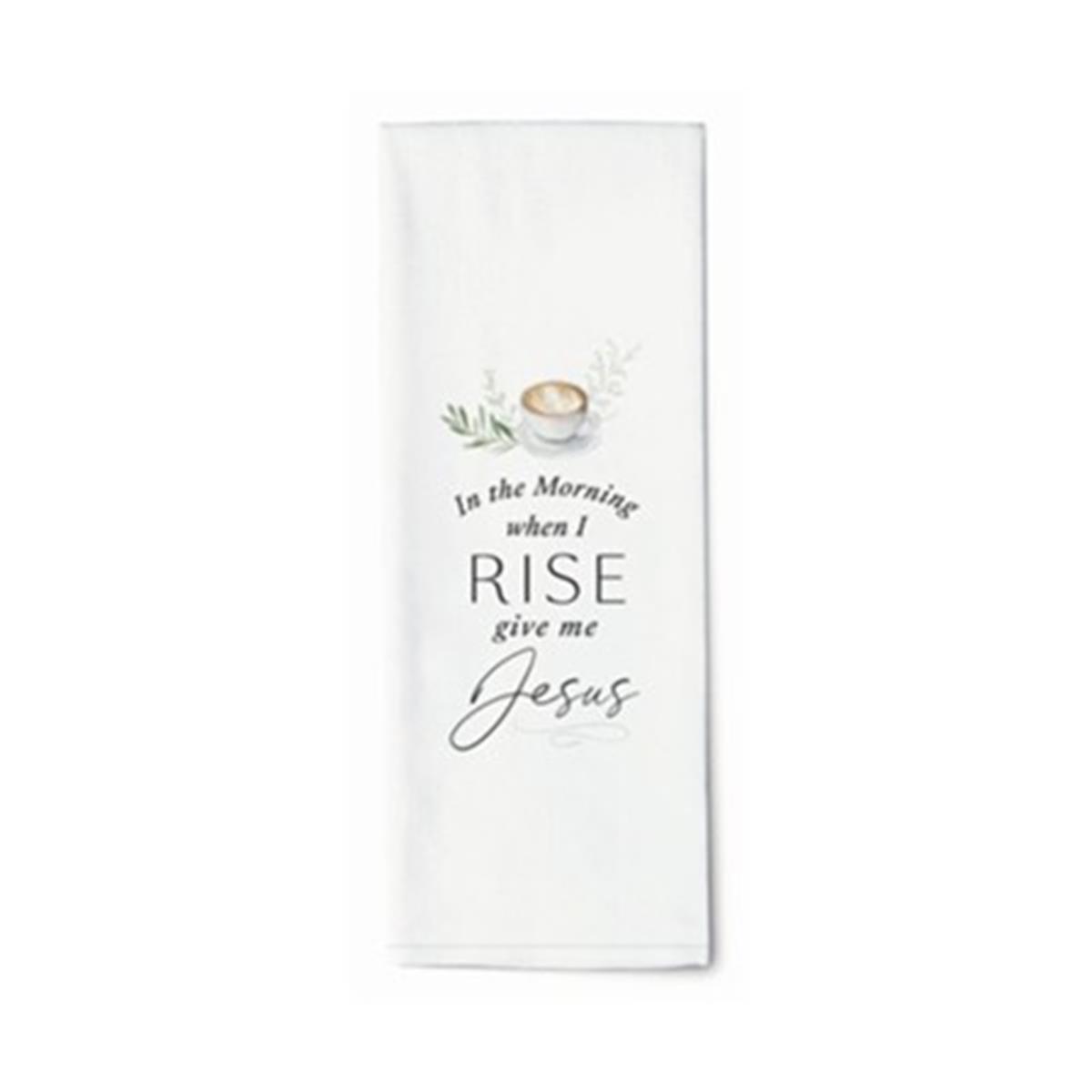 Picture of P. Graham Dunn 270956 16 x 28 in. Tea Towel - In the Morning When I Rise