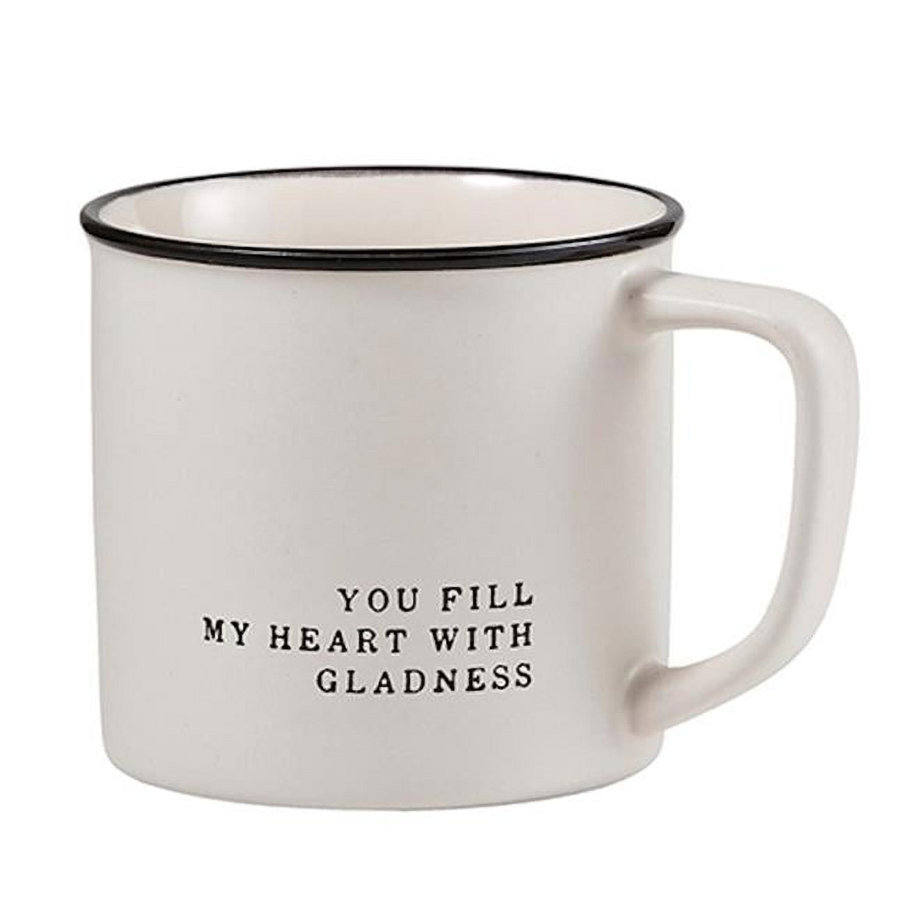 Picture of CB Gift 160516 4 x 3.75 in. You Fill My Heart with Gladness MugPack of 2