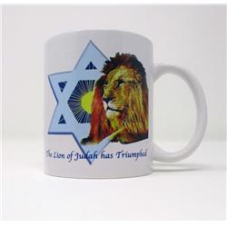 Picture of Holy Land Gifts 253849 No. 71186 Lion of Judah Mug