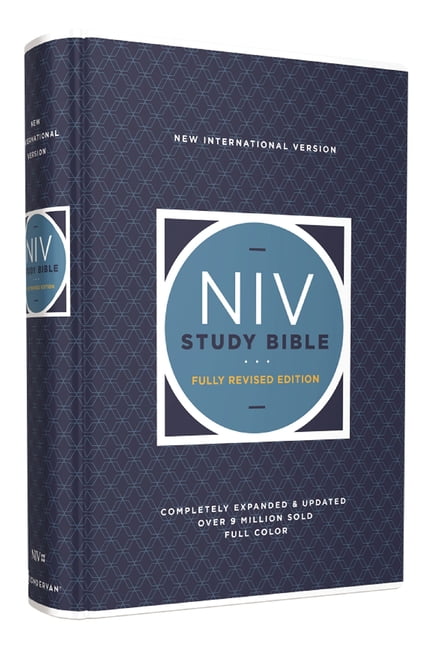 150475 Fully Revised Edition Comfort Print Hardcover NIV Study Bible -  Zondervan
