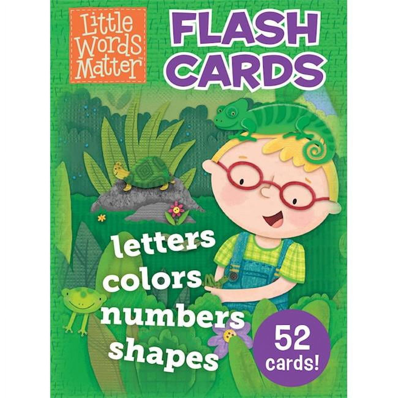 Picture of B&H Publishing 254063 Letters Colors Numbers Shapes Flashcards - 52 Cards