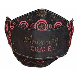 Picture of CA Gift 262720 Amazing Grace-Black Face Mask