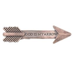 Picture of Roman 21370X 1 in. Novelty Gifts - Visor Clip - God is My Arrow - Carded