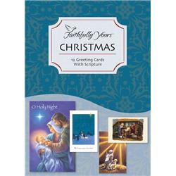 Boxed - Card Value-Traditional Christmas Assorted - Box of 12