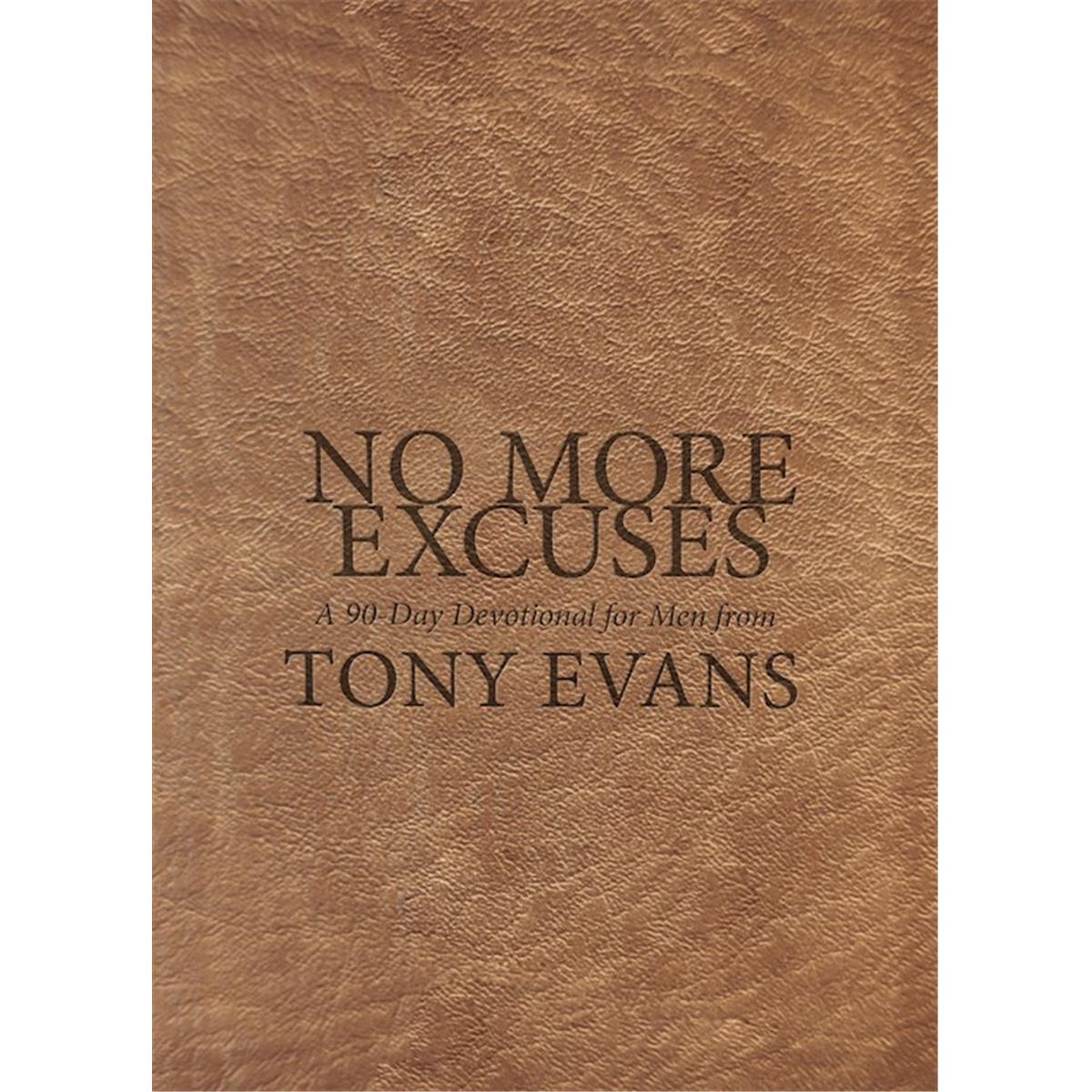 244416 Book - No More Excuses-A 90 - Day Devotional for Men
