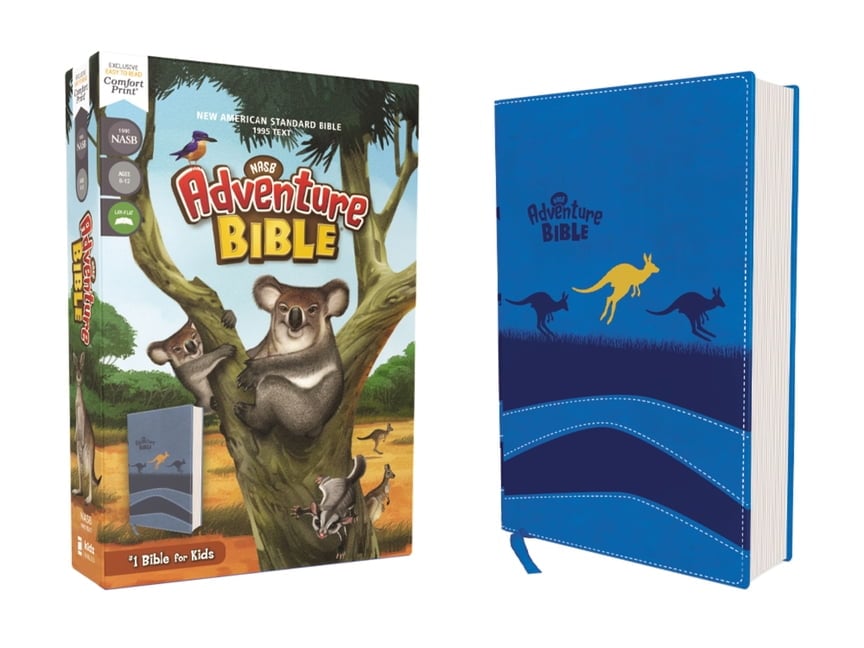 NASB Adventure Bible - Blue Leathersoft