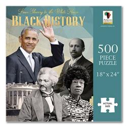 Picture of African American Expressions 246300 18 in. Jigsaw Puzzle - Black History - 500 Piece