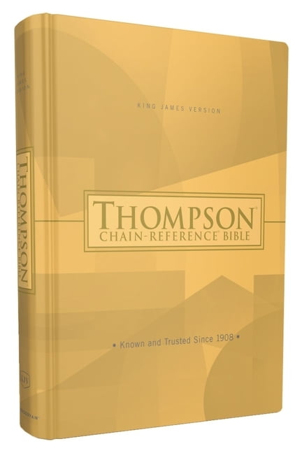 247072 KJV Thompson Chain - Reference Bible - Hardcover -  Zondervan