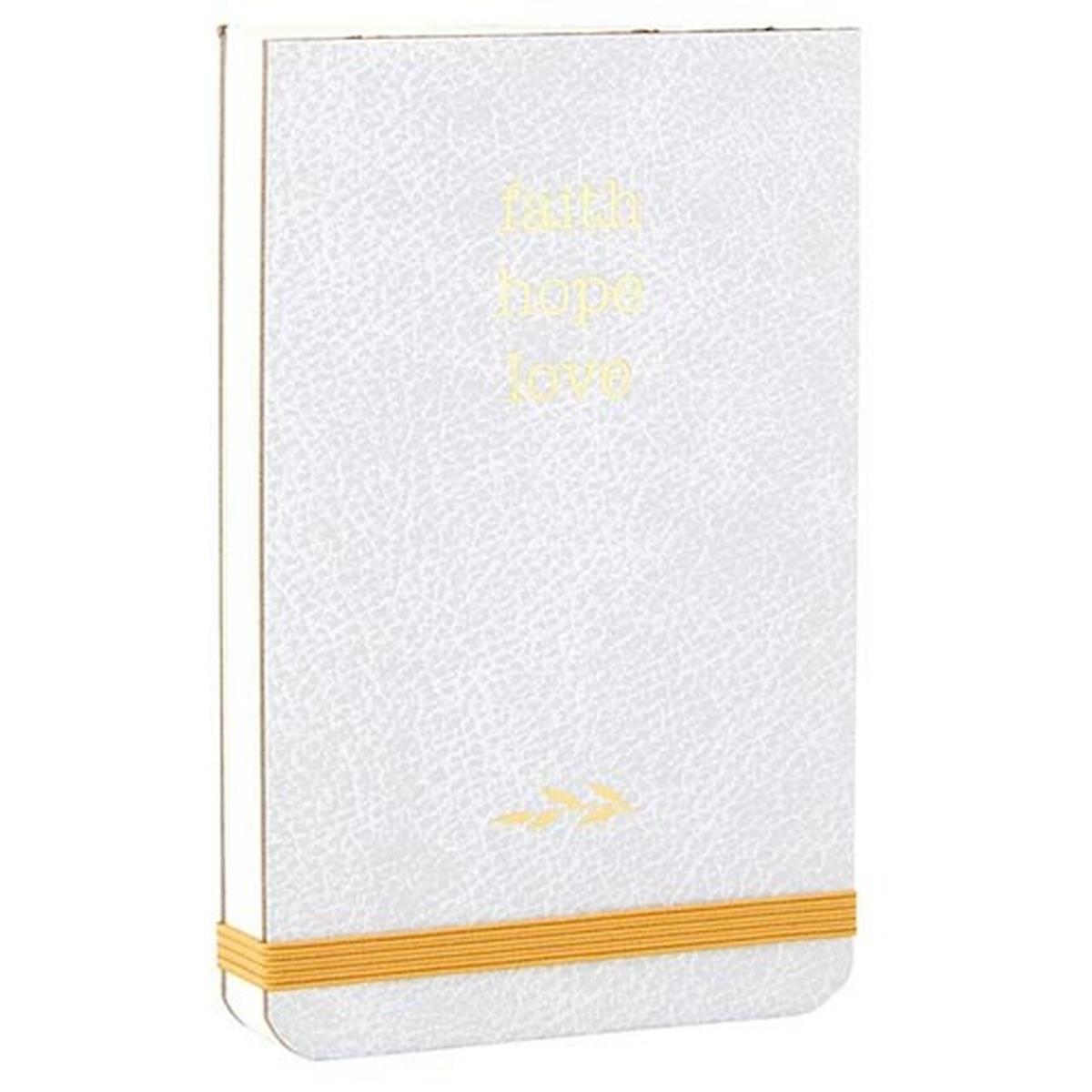 Picture of CB Gift 247439 3.5 x 5.5 in. Notepad - Faith Hope Love